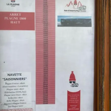 Apartment Plagne 1800 Confortable *